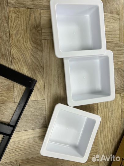 Чашки для кошек с подставкой