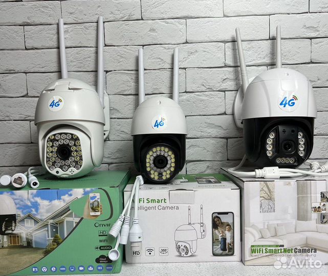 Камера видеонаблюдения уличная с симкартой 4 g