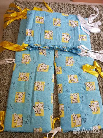 Бортики в детскую кроватку