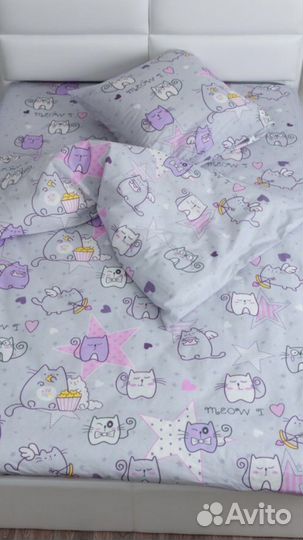 Белье постельное 1,5 хлопок