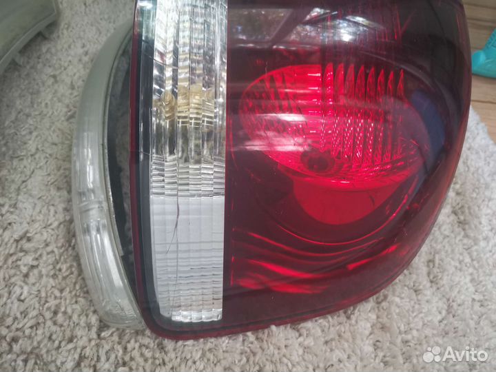 Задние фонари на Volkswagen Touareg