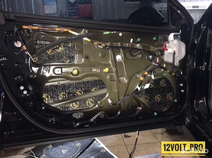 Шумоизоляция автомобиля