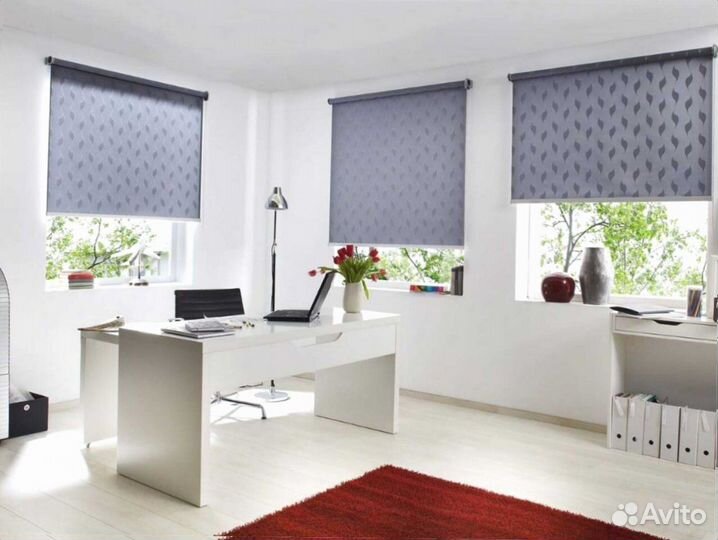 Умные рулонные шторы с Алисой