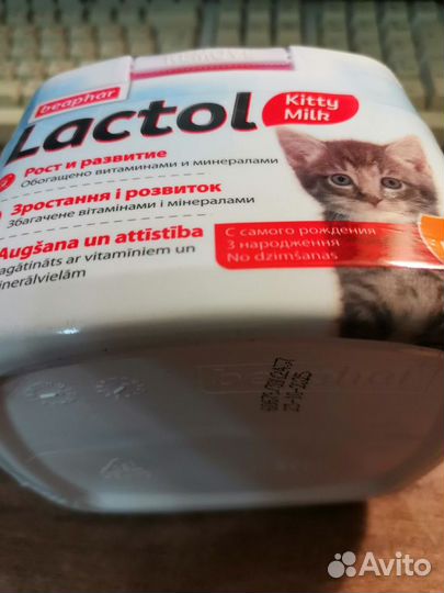 Сухой корм Beaphar Lactol 250 гр смесь для котят