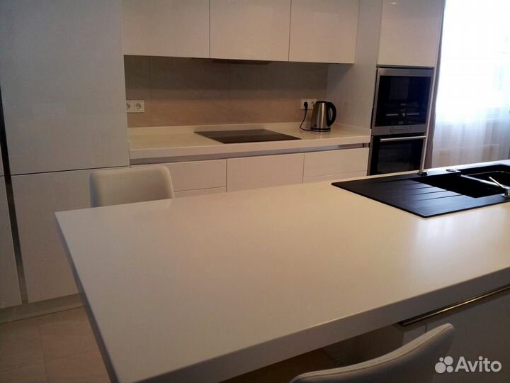Столешница из искусственного камня с замером