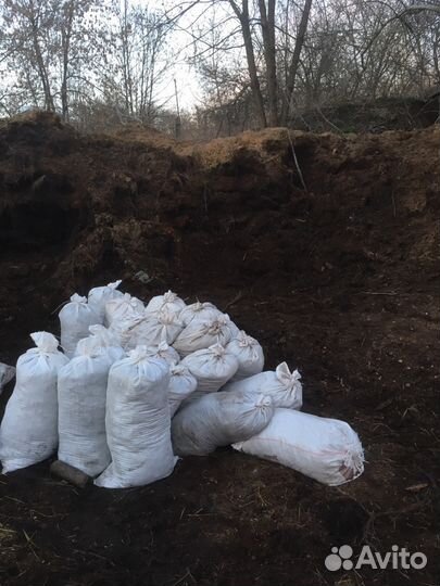 Навоз конский перегной удобрение мешки/россыпь