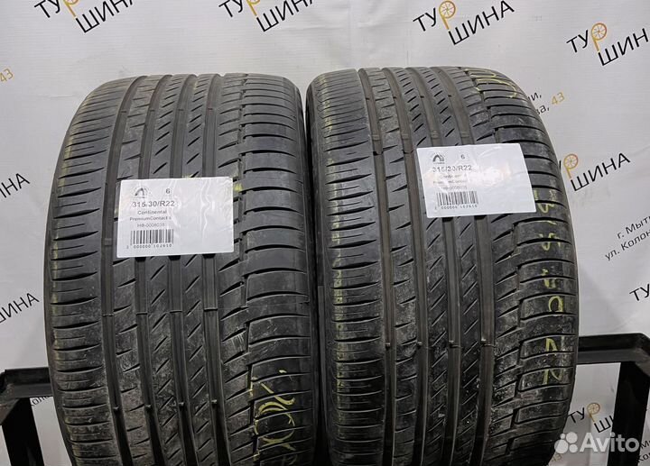 Continental PremiumContact 6 315/30 R22 94Y
