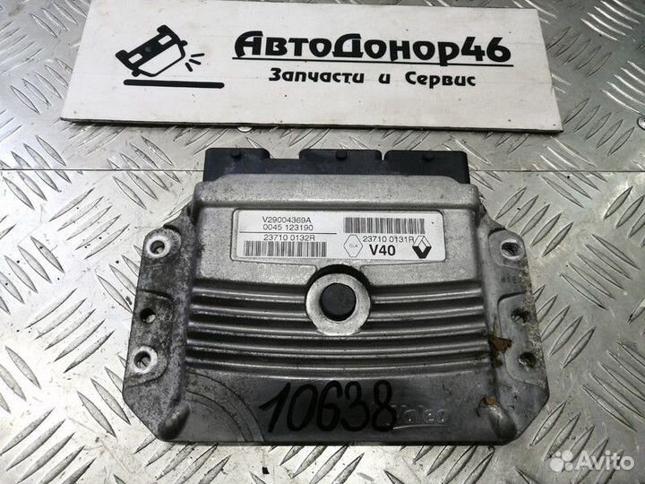 Блок управления двигателем K4M Рено Меган 3 Флюенс