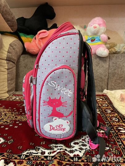 Рюкзак школьный для девочки Delune