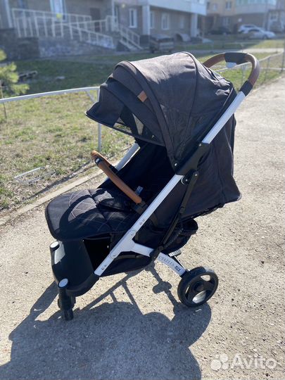 Прогулочная коляска yoya pro max black 2021