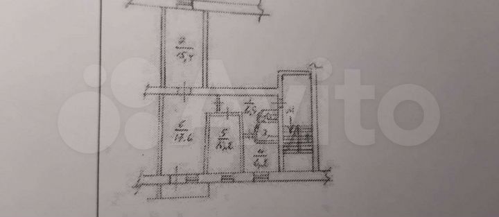 3-к. квартира, 59,2 м², 4/5 эт.