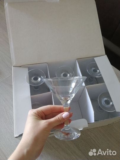 Бокалы для мартини 6 шт