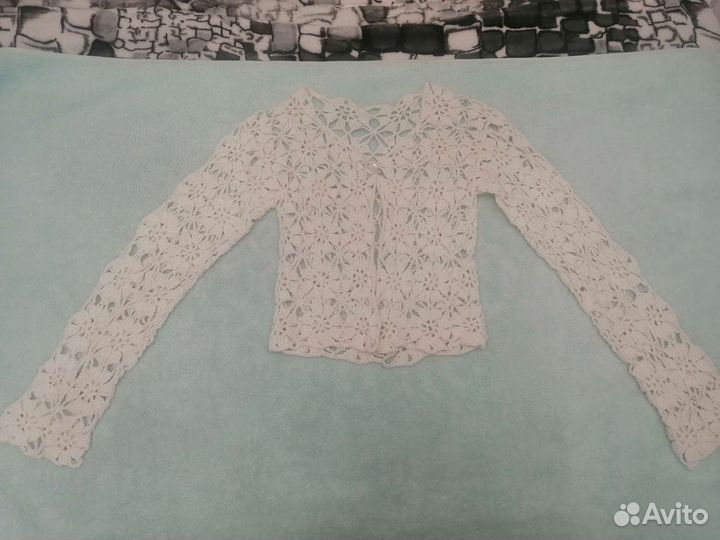 Болеро для девочки, жилетка