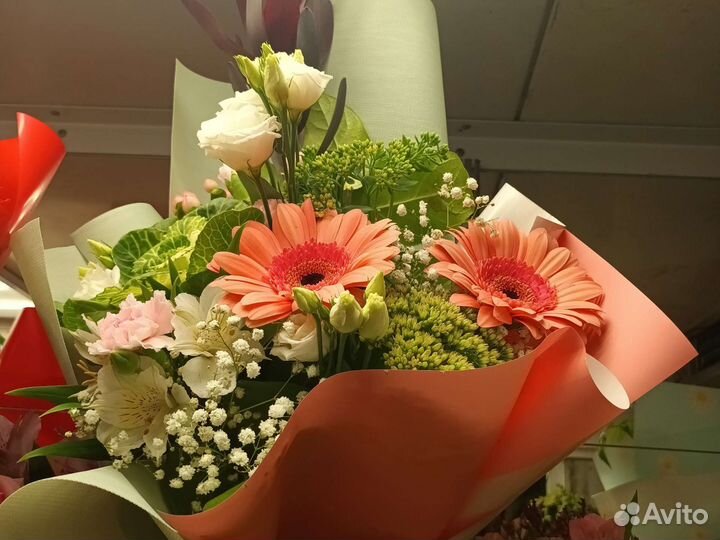 Цветы,сборные букеты