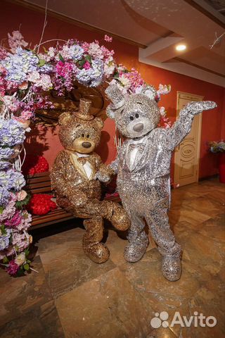 Мишка тедди на праздник