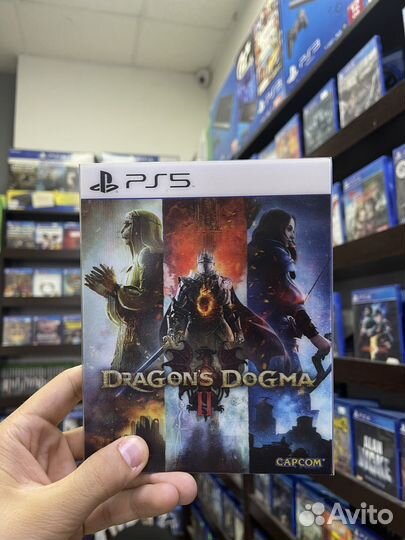 Dragon's Dogma 2 PS5 в стерео-обложке