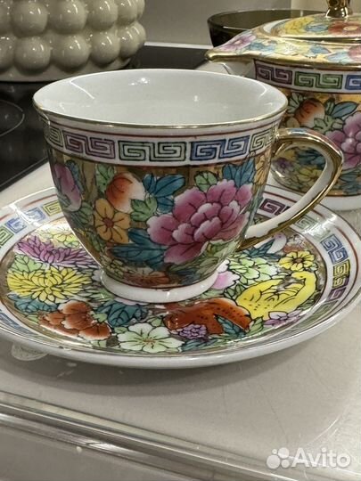 Чайный набор в стиле Versace 12 персон