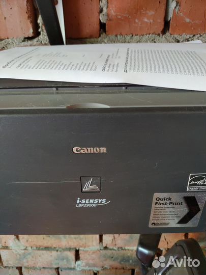 Продам принтер лазерный Canon с новым картиджем