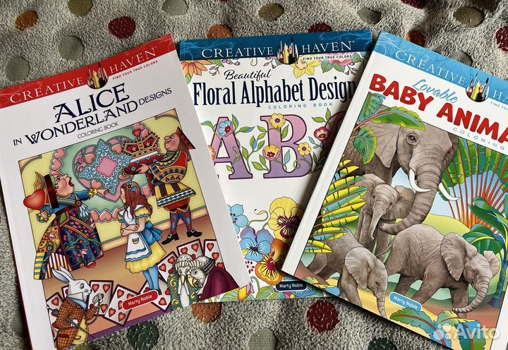 Раскраска антистресс Creative haven by M. Noble