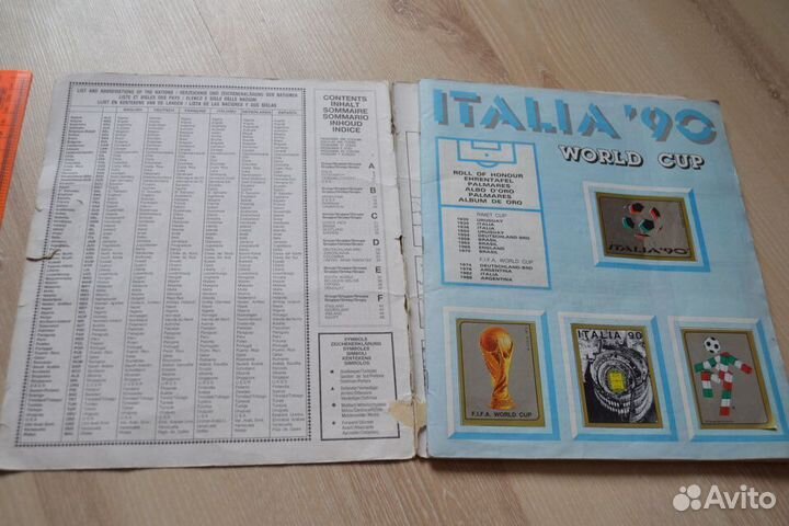 Альбом.Футбол. 1990 Panini. Чемпионат мира