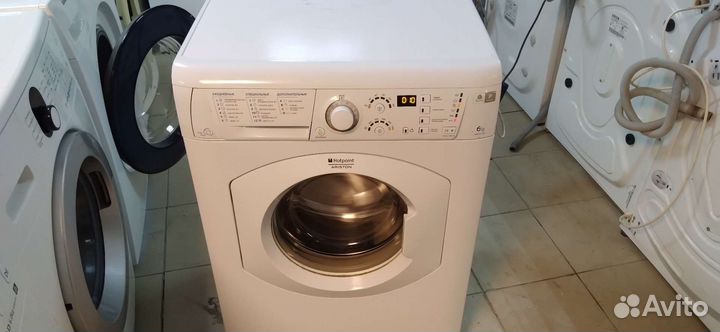 Стиральная машина бу Hotpoint Ariston на гарантии