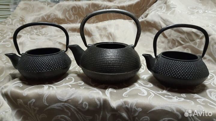 Чугунные чайники (без крышек)