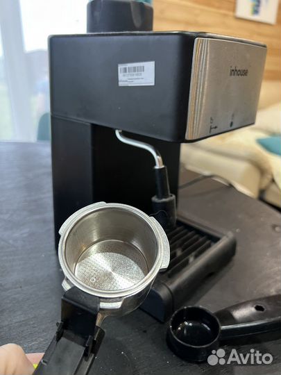 Кофеварка рожковая новая