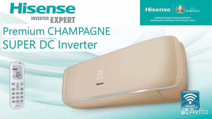 Инверторные кондиционеры Hisense Crystal Super