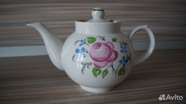 Чайный сервиз СССР (Дулево) с клеймами