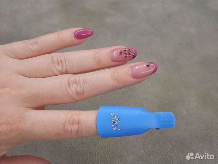 Набор 10 шт зажимы клипсы колпачки