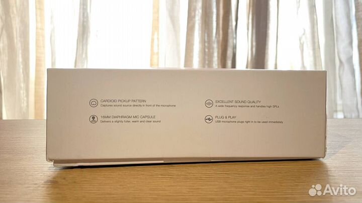 Микрофон Fifine K669B USB (Новый) + поп-фильтр