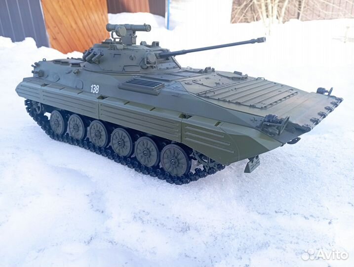 Радиоуправляемая модель бмп-2 масштаб 1/12