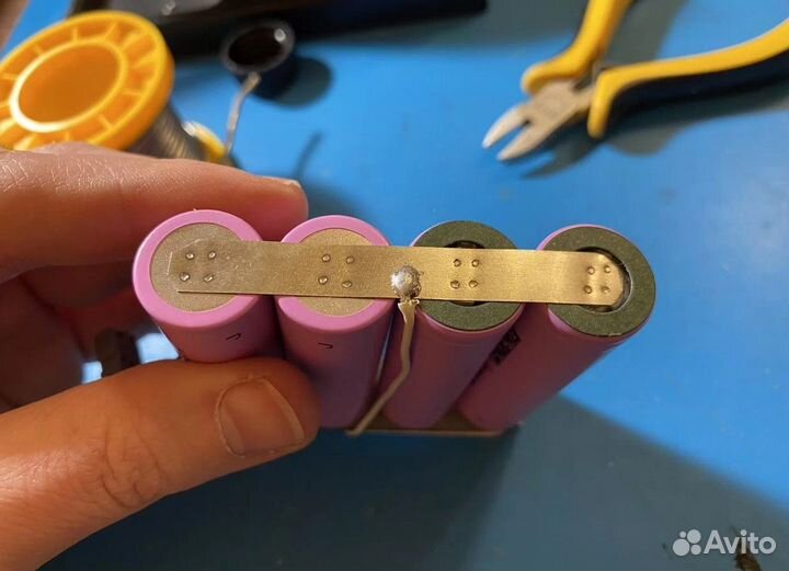 Литиевые li-ion аккумуляторы 18650 (перепаковка)