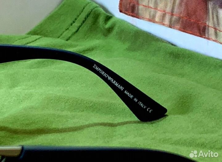 Солнцезащитные очки Armani армани новые синие