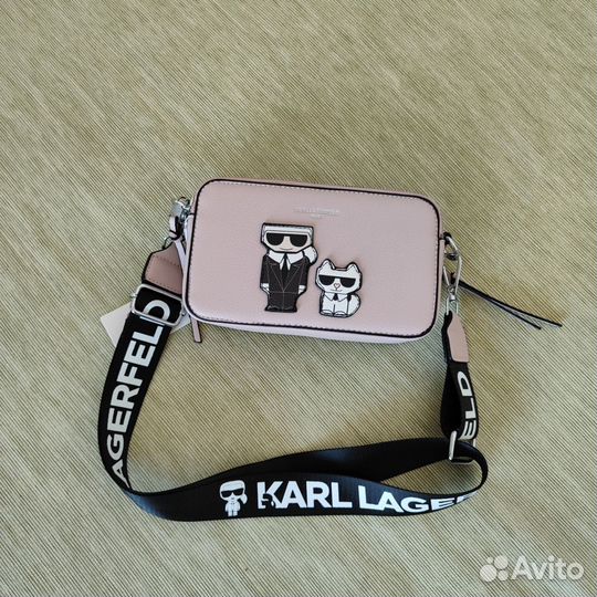 Сумка женская Karl lagerfeld пудра