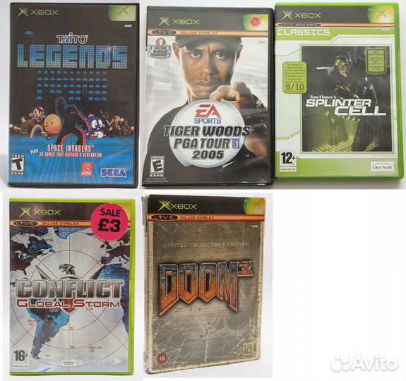 Игры для приставки xbox original лицензия
