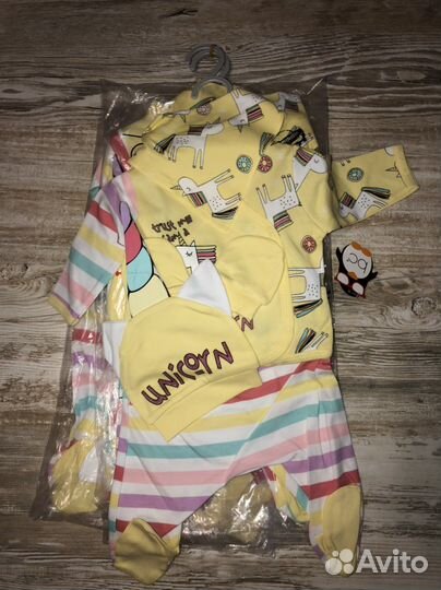 Одежда для новорожденных новая