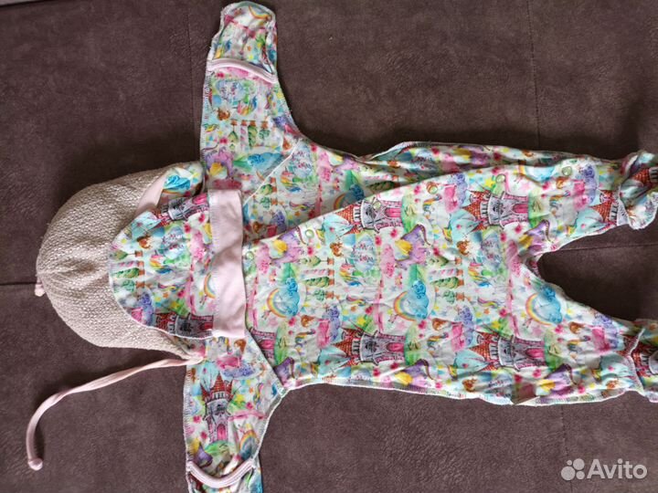 Конверт на выписку для девочки осень