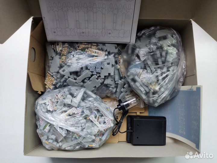 Собор парижской богоматери. 3D паззл с подсветкой