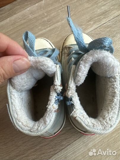 Утепленные кеды