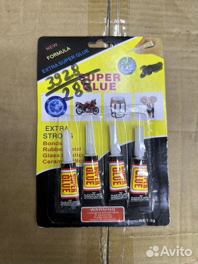 Супер клей набор 4 штуки оптом