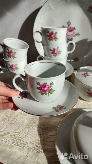 Редкий сервиз Kahla ГДР, идеальное состояние