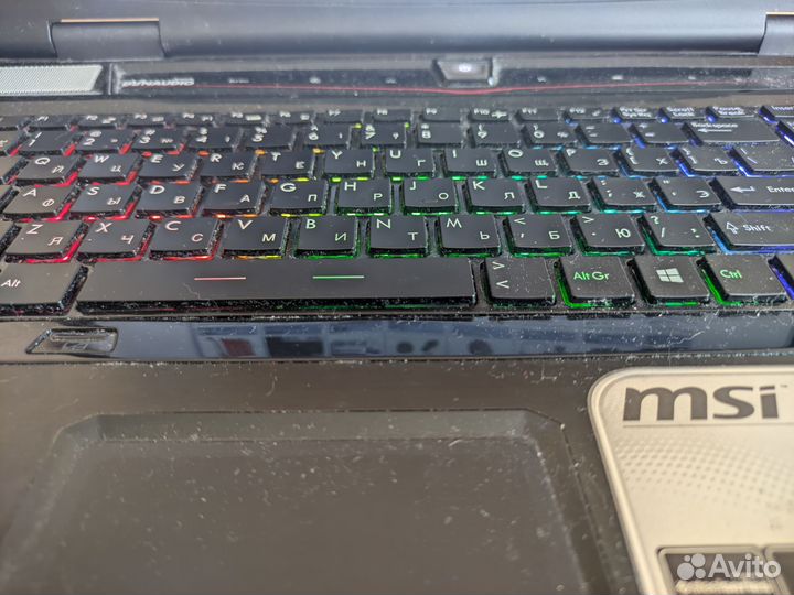 Игровой ноутбук msi 17.3