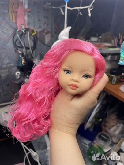 Волосы для куклы Паола Рейна прошивка заказ
