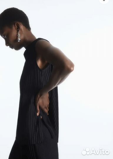 COS топ блузка