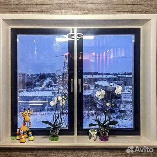 Пластиковые окна. остекление коттеджей