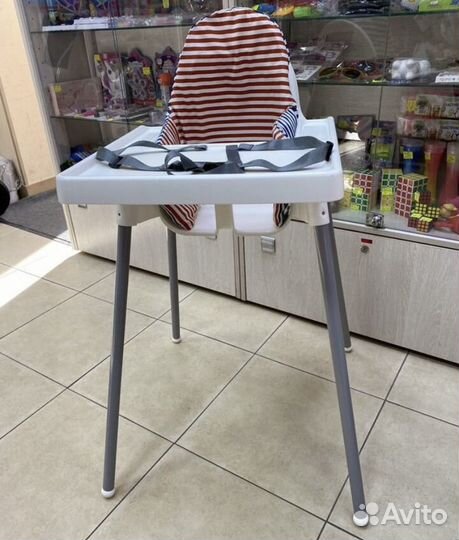 Детский стул для кормления IKEA