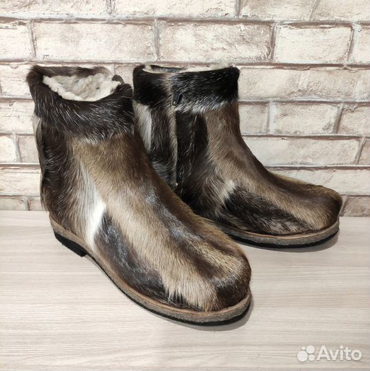 Унты женские и мужские (камус) пошив