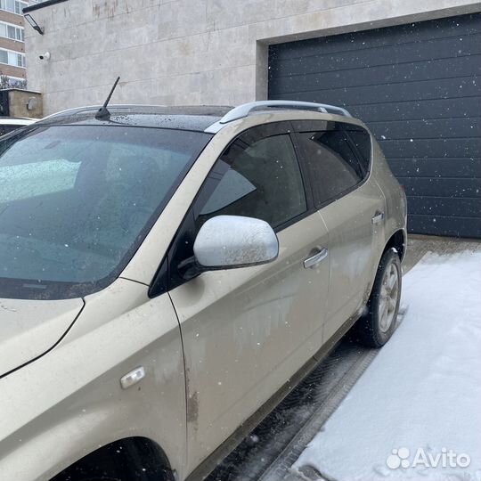 2Д Дефлекторы Nissan Murano/ 2002-2008 ветровики