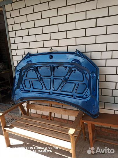 Капот на chevrolet aveo 2013 года